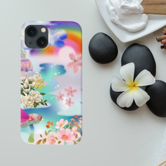 Soft Aesthétique iPhone 13 Coque - Domaine magique