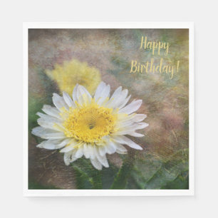 Soft and Dreamweaver Daisy Birhday Servet