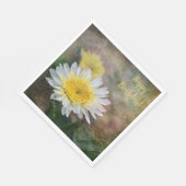 Soft and Dreamweaver Daisy Birhday Servet (Hoek)