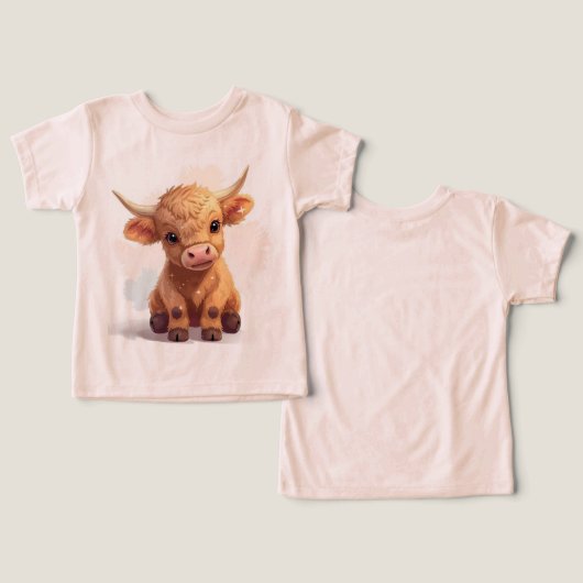 Soft and Stylish Baby T-Shirt Featuring a Happy Co (Ontwerp Voorkant & Achterkant)