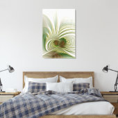 Soft and tenderness fractal fantasy flower canvas afdruk (Insitu (Slaapkamer))