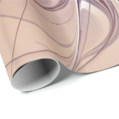 Soft and tenderness fractal fantasy flowers cadeaupapier (Rol Hoek)