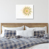 Soft and tenderness fractal fantasy flowers canvas afdruk (Insitu (Slaapkamer))