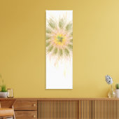 Soft and tenderness fractal fantasy flowers canvas afdruk (Insitu (Woonkamer))