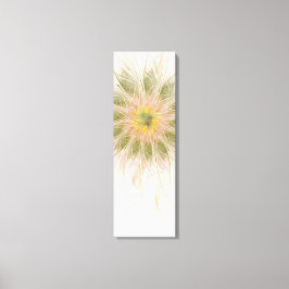 Soft and tenderness fractal fantasy flowers canvas afdruk