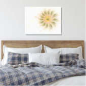 Soft and tenderness fractal fantasy flowers canvas afdruk (Insitu (Slaapkamer))