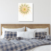 Soft and tenderness fractal fantasy flowers canvas afdruk (Insitu (Slaapkamer))