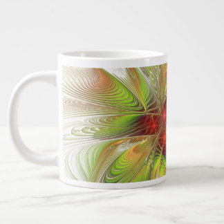 Soft and tenderness fractal fantasy flowers extra grote beker