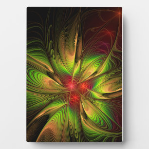 Soft and tenderness fractal fantasy flowers fotoplaat