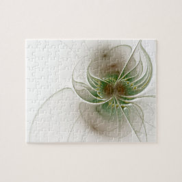 Soft and tenderness fractal fantasy flowers legpuzzel