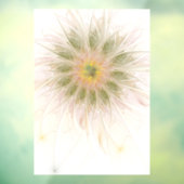 Soft and tenderness fractal fantasy flowers raamsticker (Vel 3)