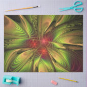 Soft and tenderness fractal fantasy flowers tissuepapier (Craft)