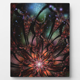 Soft and tenderness fractal flower fotoplaat