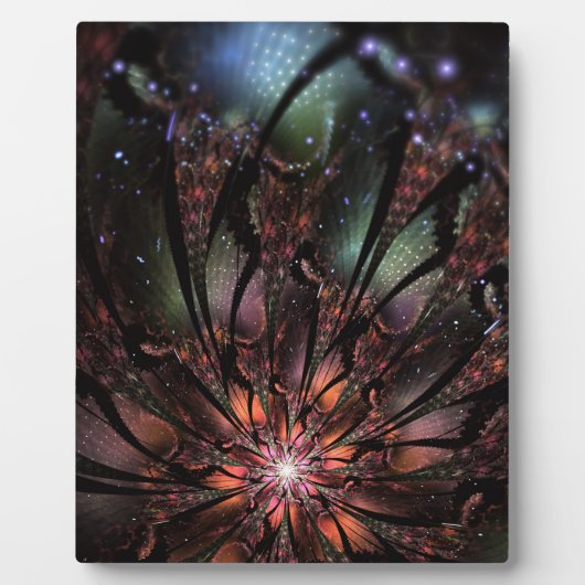 Soft and tenderness fractal flower fotoplaat (Voorkant)