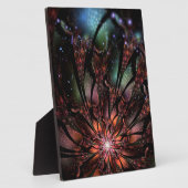 Soft and tenderness fractal flower fotoplaat (Zijkant)