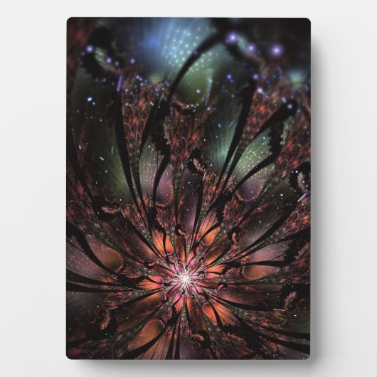 Soft and tenderness fractal flower fotoplaat (voorkant)