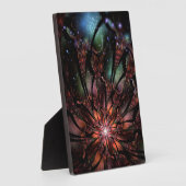 Soft and tenderness fractal flower fotoplaat (Zijkant)