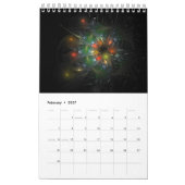 Soft and tenderness fractal flower kalender (Feb 2027)