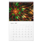 Soft and tenderness fractal flower kalender (Jan 2027)