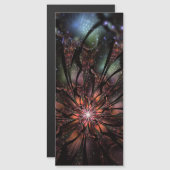 Soft and tenderness fractal flower magnetische uitnodiging (Voorkant / Achterkant)