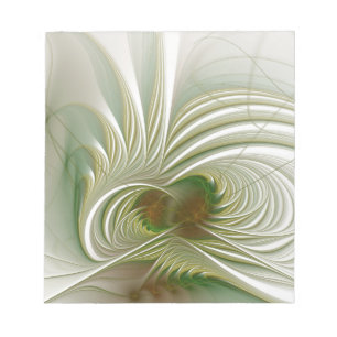 Soft and tenderness fractal flower notitieblok
