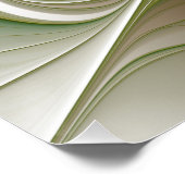 Soft and tenderness fractal flower perfect poster (Hoek)