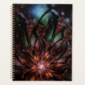 Soft and tenderness fractal flower planner (Voorkant)