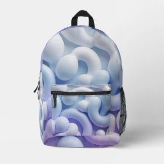 Soft Bio Forms Backpack Bedrukte Rugzak