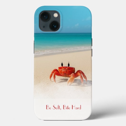 Soft, Bite Hard / iPhone 13 Coque Tough (Verso)