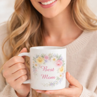 Soft Blooms for Mom Koffiemok
