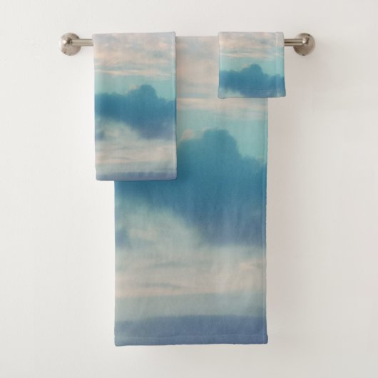 Soft Blue Clouds #1 #decor #art Bad Handdoek (Insitu)