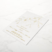 Soft Blue Orchid Engagement Party Invitation (Rotation)