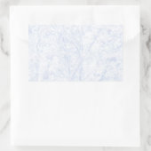 Soft Blue Tint Rowan Rechthoekige Sticker (Tas)