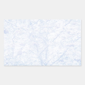 Soft Blue Tint Rowan Rechthoekige Sticker