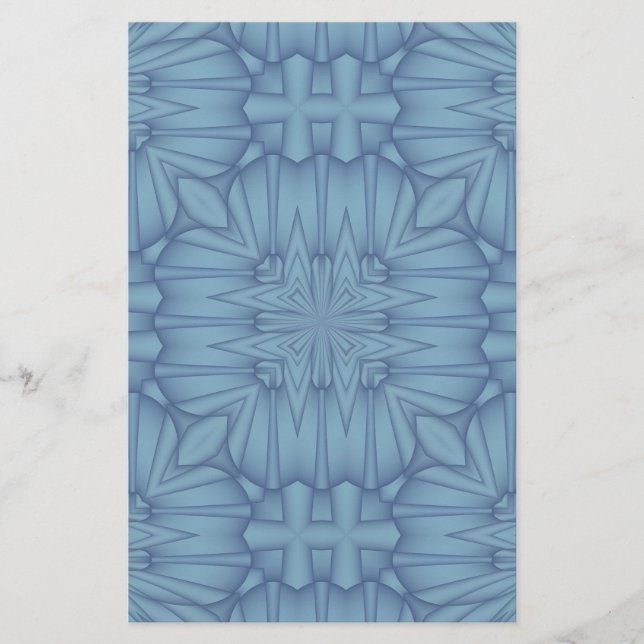 Soft Blue Tracery #3 (Voorkant)