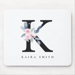 SOFT BLUSH BLUE FLORAL ALPHABETS NAME BRIEF I MUISMAT