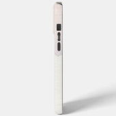 Soft Blush Elegant Waterverf iPhone Case (Achterkant / Links)