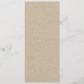 SOFT BLUSH GREEN PEONY FLORAL WATERVERF WEDING MENU (Achterkant)