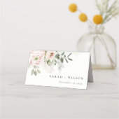 Soft Blush Pink Peonies Eucalyptus Foliage Weddens (Voorkant)