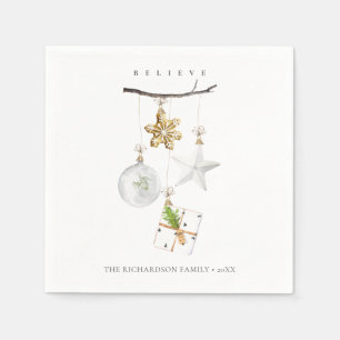 SOFT BLUSH ROOS PINK CHRISTMAS ORNAMENT GELOOFT SERVET