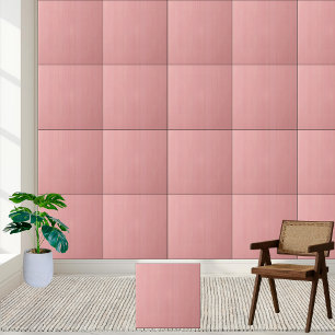 Soft Blush Roze Houten Textuur Keramische Tegel Tegeltje