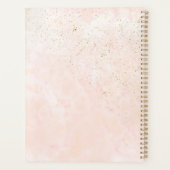 Soft Blush Rozen Wedding ID828 Planner (Achterkant)