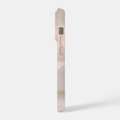 Soft Blush Sky Abstract – Gentle Pastel Clouds (Côté gauche)