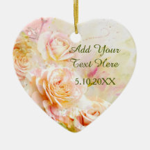 Soft Blush Waterverf Roos Bloemen