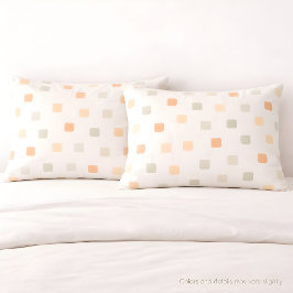 Soft Boho Grid Pattern Pillowcase Kussensloop