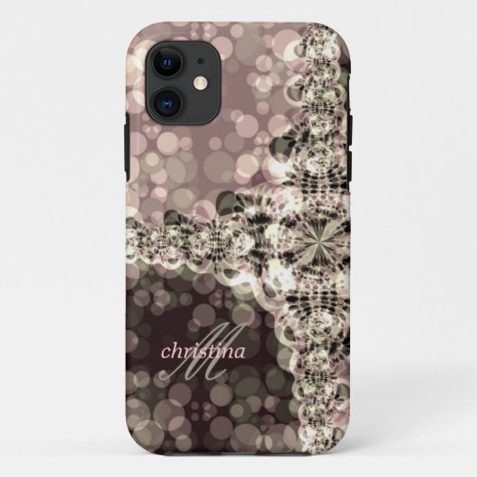 Soft Bubble Droom Kant Fractals Aangepaste iPhone  Case-Mate iPhone Case (Achterkant)
