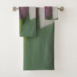 Soft Budding Tulip Bad Handdoek