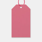 Soft Cherry Blossom Sakura Baby shower Cadeaulabel (Achterkant)