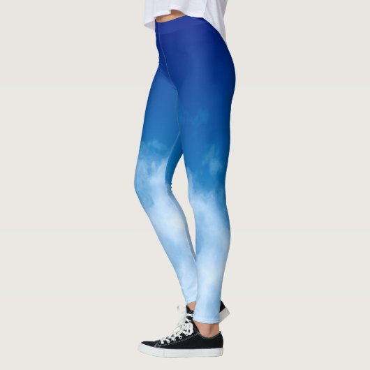 Soft Cloud Deep Blue Sky Leggings (Links)