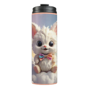 "Soft Cloud Whiskers" Thermosbeker